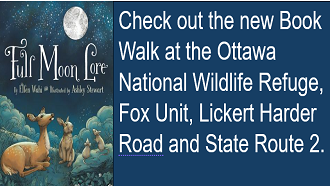 Book walk at ONWR is Full Moon Lore by Ellen Wahi