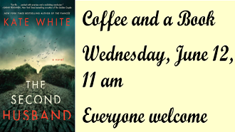 Coffee and a book Wednesday, June 12, 11 am